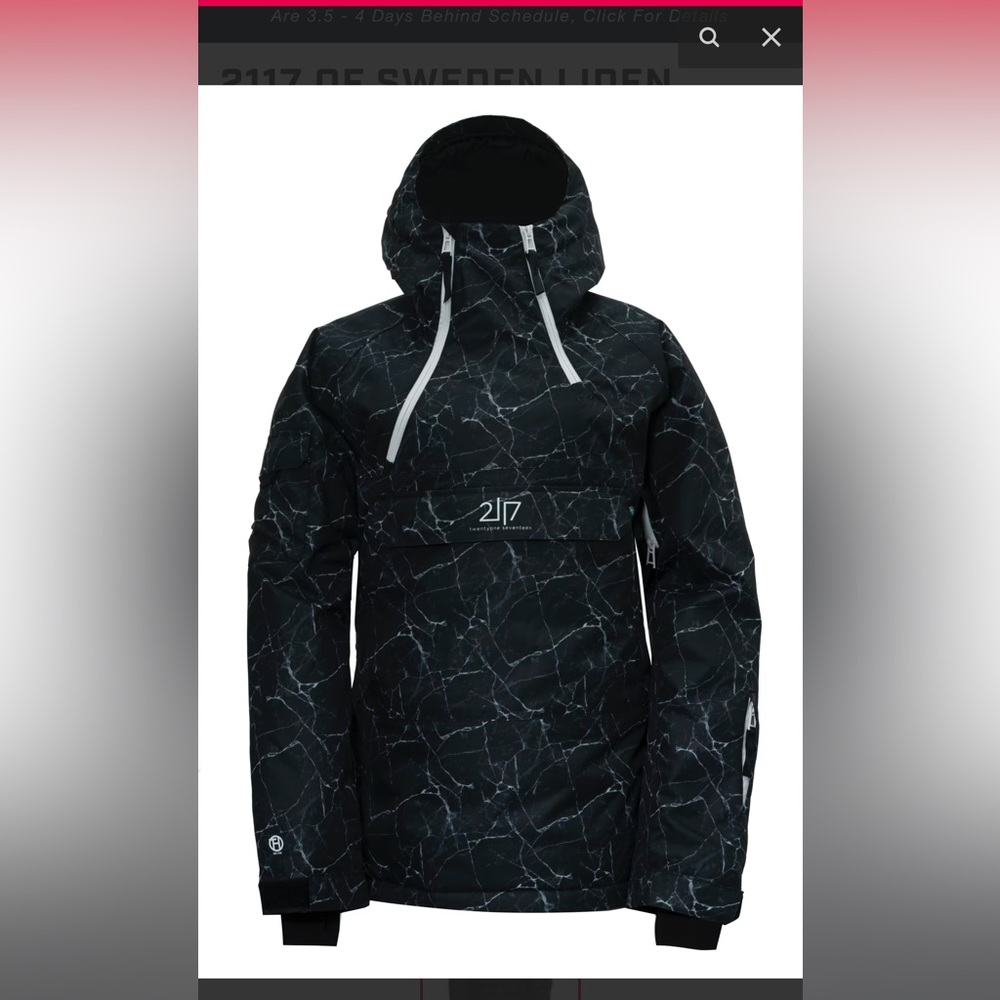 2117 of Sweden snowboard jacket